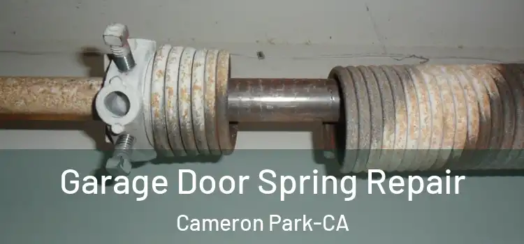  Garage Door Spring Repair Cameron Park-CA